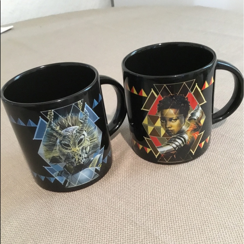 Marvel Black Panther Movie Coffee Cups